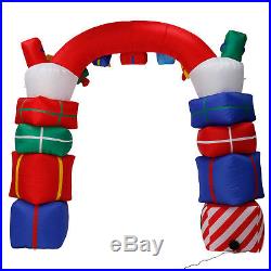 6.6 Inflatable Santa Arch Archway Christmas Garden Yard Decor Airblown Ornament