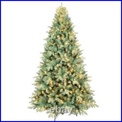 6/7/8/9 ft Prelit Led christmas tree Colorado Blue Spruce fir Artificial Tree