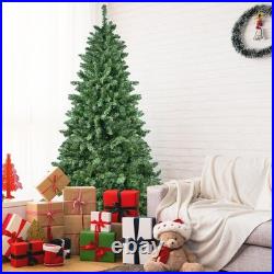 6/7/9FT Pre-Lit Artificial Christmas Tree withApp-Controlled Multi-Color RGB Light
