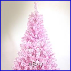 6-7ft Indoor Pink Artificial Luxury Traditional Christmas Xmas Tree Decoration