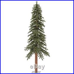 6′ Artificial, Natural Looking Alpine Christmas Tree with Metal Stand