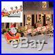 6′ Floating Santa Airblown Christmas Inflatable Outdoor Yard Decor Holiday New