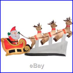 6' Floating Santa Airblown Christmas Inflatable Outdoor Yard Decor Holiday New