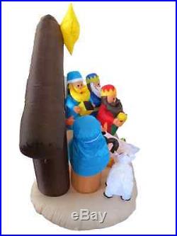 6 Foot Christmas Inflatable Nativity Scene Three Kings Party Decoration Outdoor