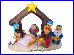 6 Foot Christmas Inflatable Nativity Scene Three Kings Party Decoration Outdoor