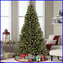 6 Foot Pre-lit Artificial Christmas Tree Fake Spruce Holiday Decor Clear Lights