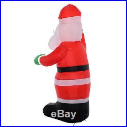 6 Ft Airblown Inflatable Christmas Xmas Santa Claus Decoration Lawn Yard Outdoor