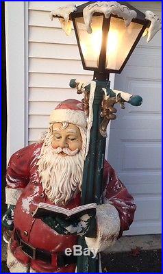 6 Ft. Tall Outdoor Lighted Vintage Heirloom Santa