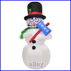 6' Indoor/Outdoor Shivering Snowman Christmas Xmas Holiday Decoration Setting