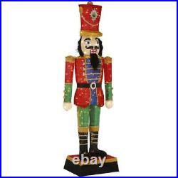 6' Nutcracker Soldier Holiday Yard Christmas Decoration Outdoor 300 LED Lights