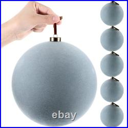 6 Pcs 8 Inch Extra Large Velvet Christmas Ball Ornaments Set Flocked Holiday 6 Pcs 8 Inch Extra Large Velvet Christmas Ball Ornaments Set Flocked Holiday