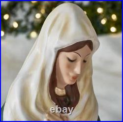 6-Piece LED Nativity Scene Christmas Yard Decoration! Brand New 2025! 