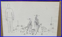 6-Piece LED Nativity Scene Christmas Yard Decoration! Brand New 2025! 