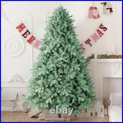 6 ft Blue Spruce Artificial Christmas Tree Home Decore &1878 PE/PVC Branch Tip