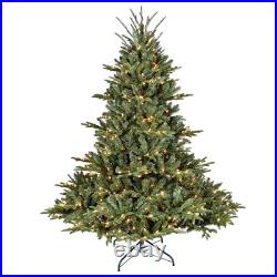 6 ft Pre-Lit Artificial Christmas Tree Class Fir PE/PVC Tree With 500 Light
