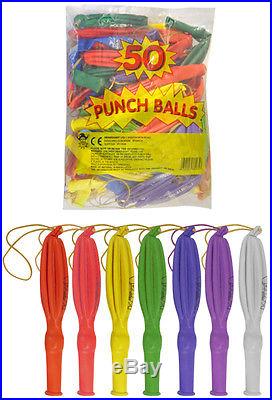6 x PUNCH BALLOONS KIDS TOYS, CHRISTMAS & PARTY BAGS STOCKING FILLERS PRESENTS