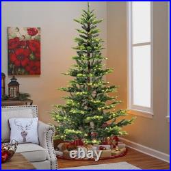 6foot Pre-lit Artificial Christmas Tree Aspen Fir Sparse Fake Xmas Tree with Stand
