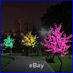 6ft 1.8M LED Cherry Blossom Tree Light Christmas Wedding Garden Landscape deco