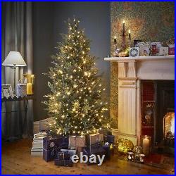 6ft / 1.8m Carolina Pre-Lit Christmas Tree Norway Spruce with 250 White LED’s