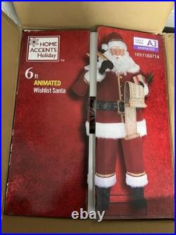 6ft Animated Singing Santa, 6 Foot Santa, Life Size Santa Christmas NEW 2024