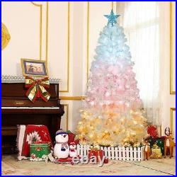6ft Artificial Christmas Tree with 300 LED Lights And 600x Bendable Branches