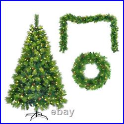 6ft Grass Green Christmas Tree for Holiday Party Office Home New