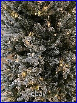 6ft Santas Best Deluxe Snow Kissed Pre-lit LED Christmas Tree