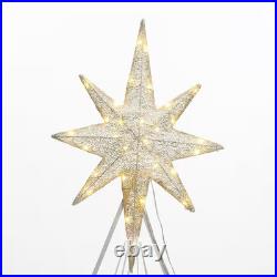 70.8-In Freestanding Nativity Yard Decoration with White LED Lights