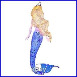 70 Fast Twinkle Lighted Mermaid Christmas Outdoor Yard Decor (New) FREE SHIP