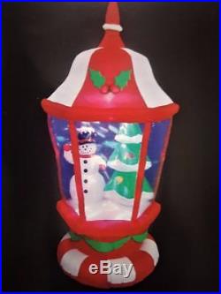 70 Inflatable Lantern Snowman Christmas Tree Outdoor Decoration W. Light Effect