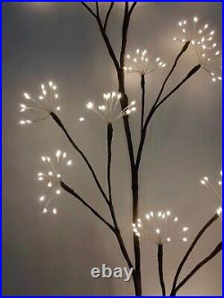 70in LED Cluster Floral Branch Bendable Indoor Christmas Decor String Lights