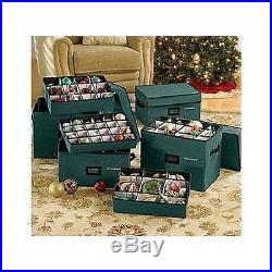 72 ORNAMENT STORAGE Box Sturdy Container Christmas Holiday Organize Customize