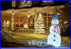 72in 240L LED Tinsel Nutcracker Christmas Holiday Soldier Outdoor Yard Decor