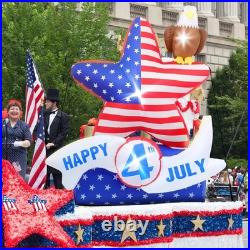 7FT 4th of July Inflatable Decorations Large USA Patriotic Inflatables 7FT 4th of July Inflatable Decorations Large USA Patriotic Inflatables