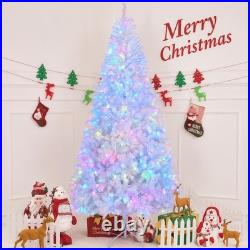 7FT Pre-lit Artificial Christmas Tree 400 RGB Light App Control 1150Tip Xmas Tre