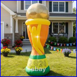 7FT Soccer World Football Champion Cup Inflatable 2026 Outdoor Decorations Footb