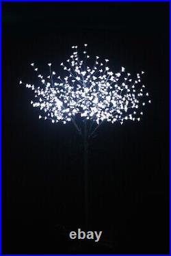 7Ft Cherry Blossom LED Tree Floral Lights Christmas Holiday Decor Indoor/Outdoor