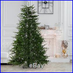 7Ft PE Artificial Christmas Tree Home Indoor Holiday Decorations with Stand Green