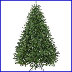 7Ft Pre-Lit Artificial Christmas Tree 700 Warm White Lights, 2231 Tips
