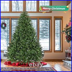 7Ft Pre-Lit Artificial Christmas Tree 700 Warm White Lights, 2231 Tips