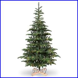 7Ft Prelit Christmas Tree Premium Green spruce Artificial Tree & 400 LED Lights