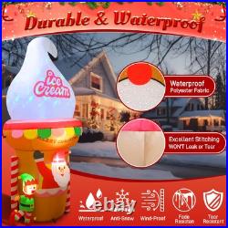 7.2 FT Giant Christmas Inflatable Outdoor Decoration, Merry Christmas Santa C 7.2 FT Giant Christmas Inflatable Outdoor Decoration, Merry Christmas Santa C