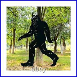 7.4ft Life Size Bigfoot Metal Tree Decor Sasquatch Gifts Extra Large Bigfoot