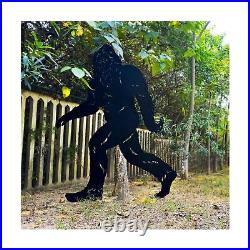 7.4ft Life Size Bigfoot Metal Tree Decor Sasquatch Gifts Extra Large Bigfoot