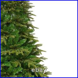 7.5FT Premium Life-Like Full Flocked Christmas Tree with Sturdy Metal Stand 7.5FT Premium Life-Like Full Flocked Christmas Tree with Sturdy Metal Stand