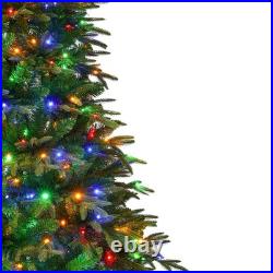 7.5FT Premium Life-Like Full Flocked Christmas Tree with Sturdy Metal Stand 7.5FT Premium Life-Like Full Flocked Christmas Tree with Sturdy Metal Stand