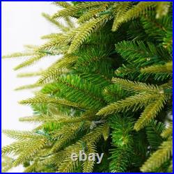 7.5FT Premium Life-Like Full Flocked Christmas Tree with Sturdy Metal Stand 7.5FT Premium Life-Like Full Flocked Christmas Tree with Sturdy Metal Stand