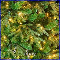 7.5FT Premium Life-Like Full Flocked Christmas Tree with Sturdy Metal Stand 7.5FT Premium Life-Like Full Flocked Christmas Tree with Sturdy Metal Stand