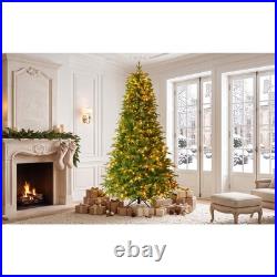 7.5FT Premium Life-Like Full Flocked Christmas Tree with Sturdy Metal Stand 7.5FT Premium Life-Like Full Flocked Christmas Tree with Sturdy Metal Stand