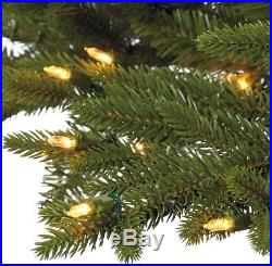 7.5 Artificial Christmas Tree Pre-lit Slim Color Changing LED Lights Remote